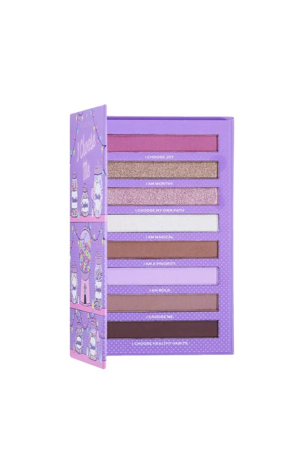 Palette de 8 ombres à paupières – Affirmation Book – I Choose Me
