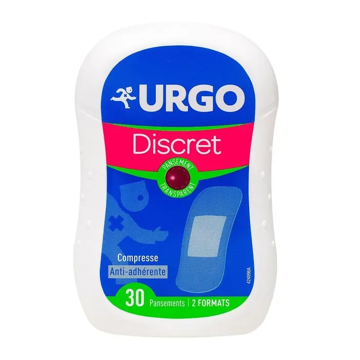 Pansement transparent Discret – Plaies superficielles – Boîte de 30