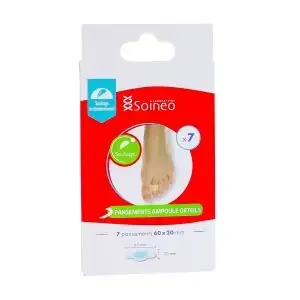 Pansements Ampoule Orteils – 6 x 2 CM – Par 7