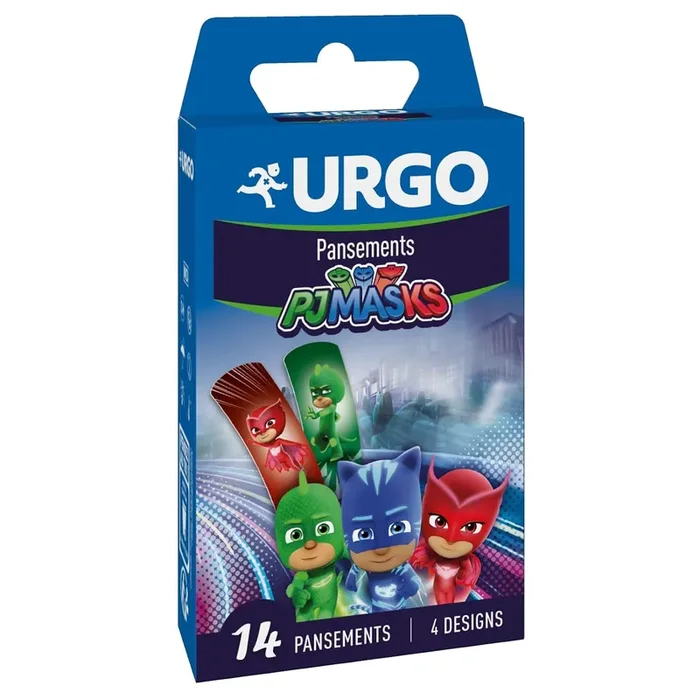 Pansements Enfants PJMASKS 2,5 x 7,5cm – Boîte 14 pansements