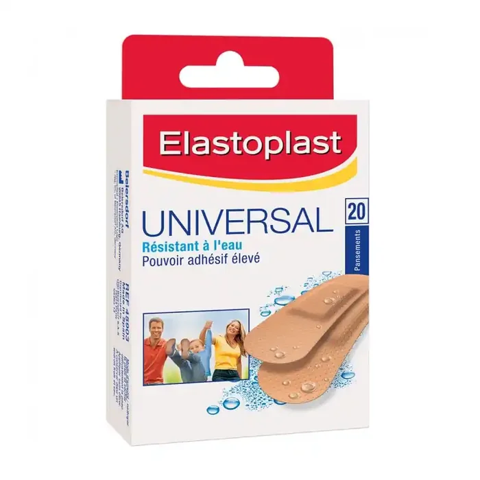 PANSEMENTS UNIVERSAL 20 pansements ELASTOPLAST