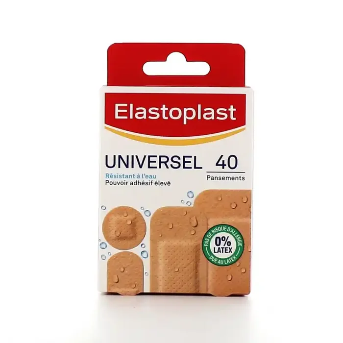 PANSEMENTS UNIVERSAL X40 ELASTOPLAST