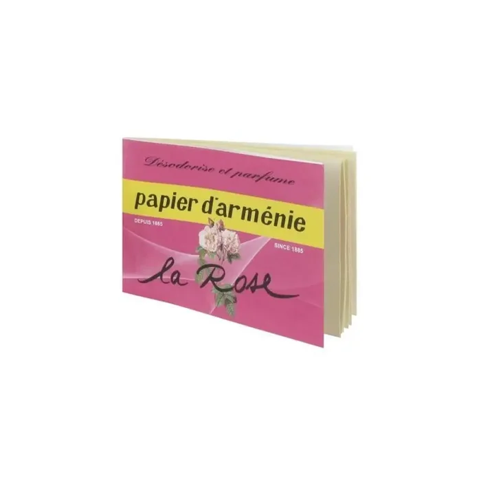 Papier d‘Armenie Triple Carnet La Rose