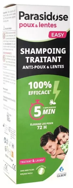 Parasidose Poux-Lentes Shampoing Traitant 100 ml