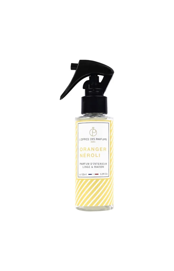 Parfum d’intérieur & de linge – Orange & Néroli – Fruité fleuri – 100 ml