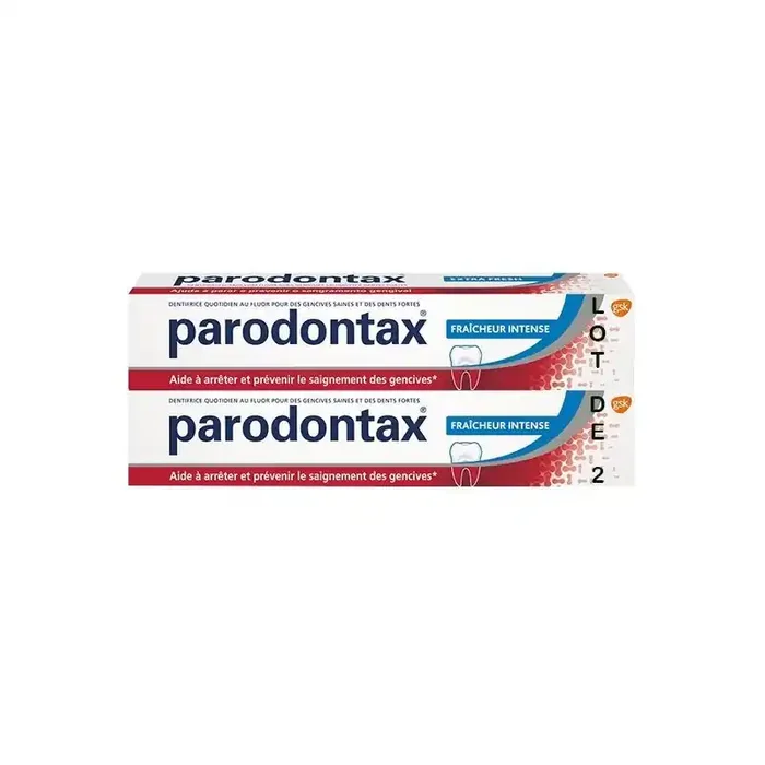 Parodontax fraicheur intense lot 2x75ml