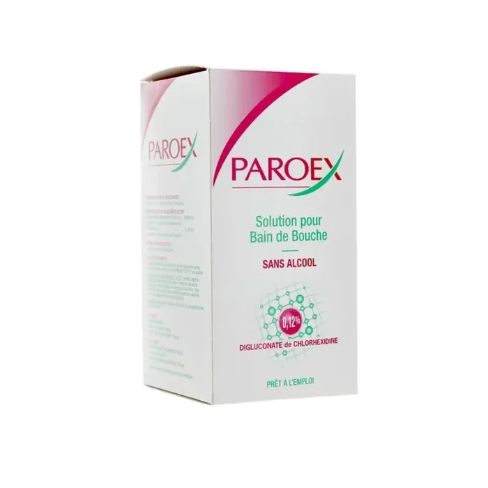 PAROEX BAIN DE BOUCHE 0,12 POUR CENT 500ml