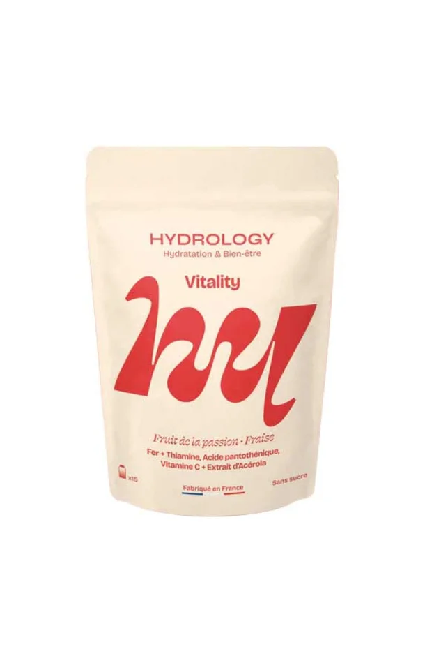Pastilles aromatisées – Vitality – Fraise & fruit de la passion – 15 billes