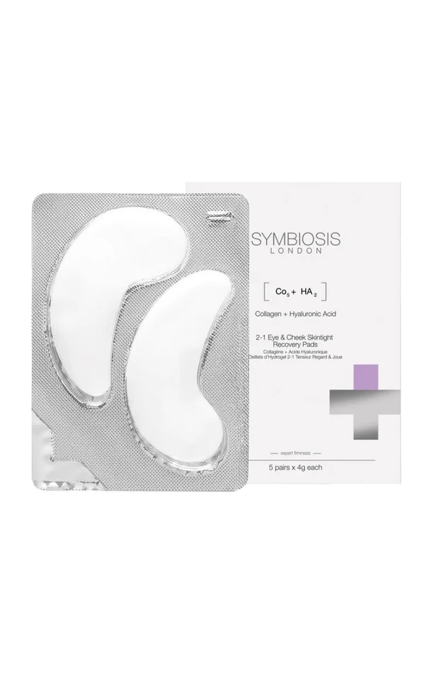 Patchs yeux hydrogel – Acide hyaluronique & aloe vera – 5 paires