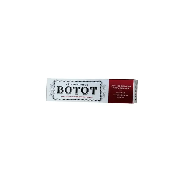 PATE DENTIFRICE CANNELLE CLOU DE GIROFLE MENTHE 75ML BOTOT