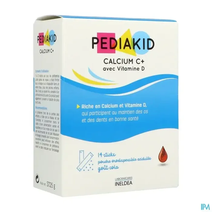 Pediakid calcium croissance pdr 14