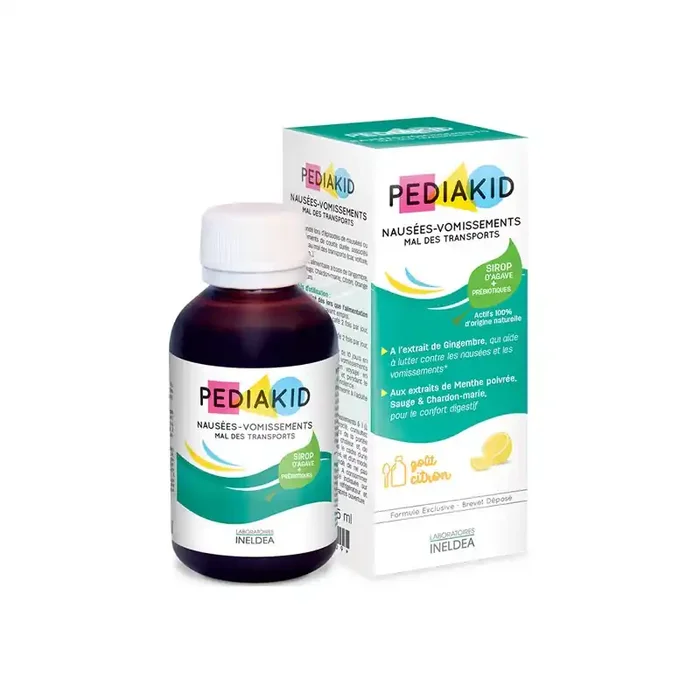 Pediakid Nausee et Vomissements Mal des Transports 125ml