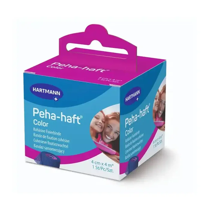 PEHA-HAFT COLOR BANDE DE FIXATION 4CM X 4M HARTMANN