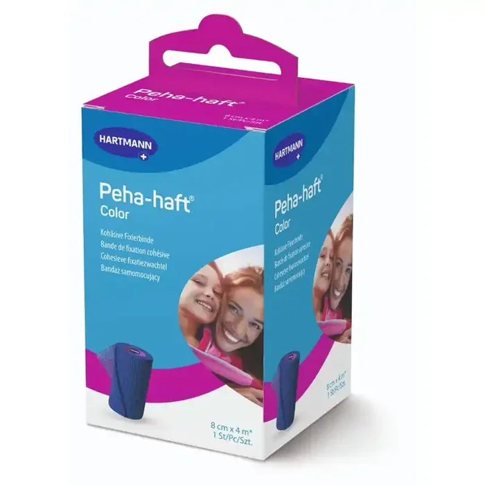 PEHA-HAFT COLOR BANDE DE FIXATION 8CM X 4M HARTMANN