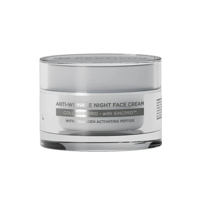 PEPTILUX – Crème de nuit visage antirides « Collagen Pro» avec SINCPRO™