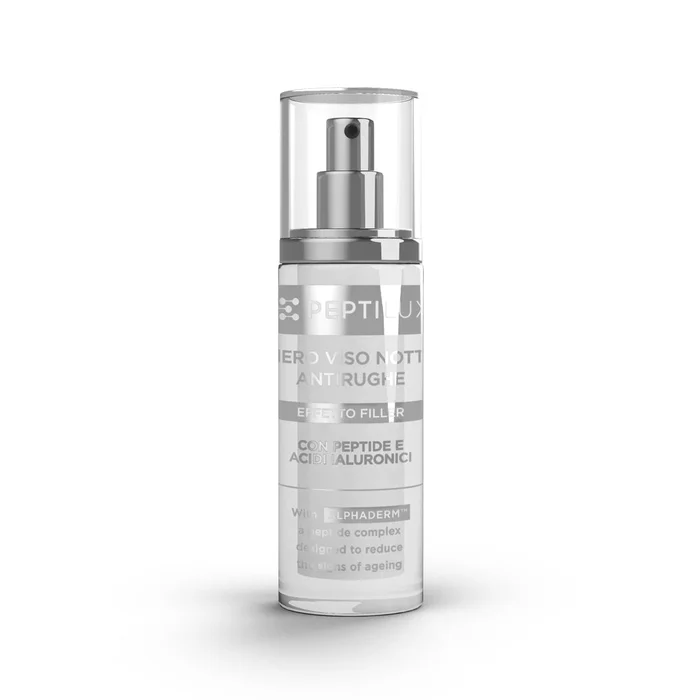PEPTILUX – SÉRUM DE NUIT VISAGE ANTIRIDES « EFFET FILLER » AVEC ALPHADERM™ – 30 ML