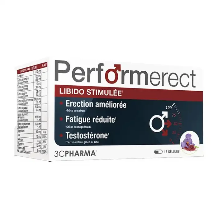 PERFORMERECT 16 gelules LES 3 CHENES