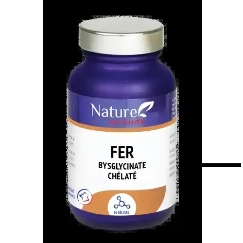 PHARM NATURE FER Bisglycinate Chélaté – 60 gélules