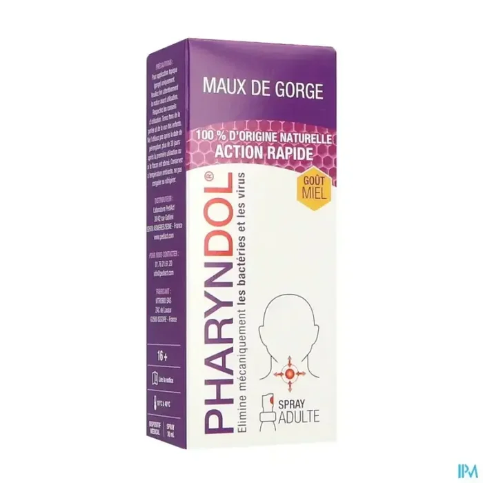 Pharyndol spray buccal adulte 30ml