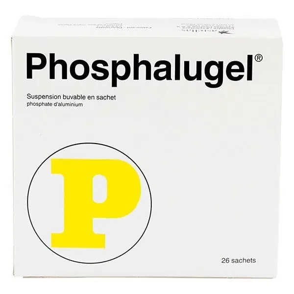 Phosphalugel 20g – Suspension buvable – 26 sachets