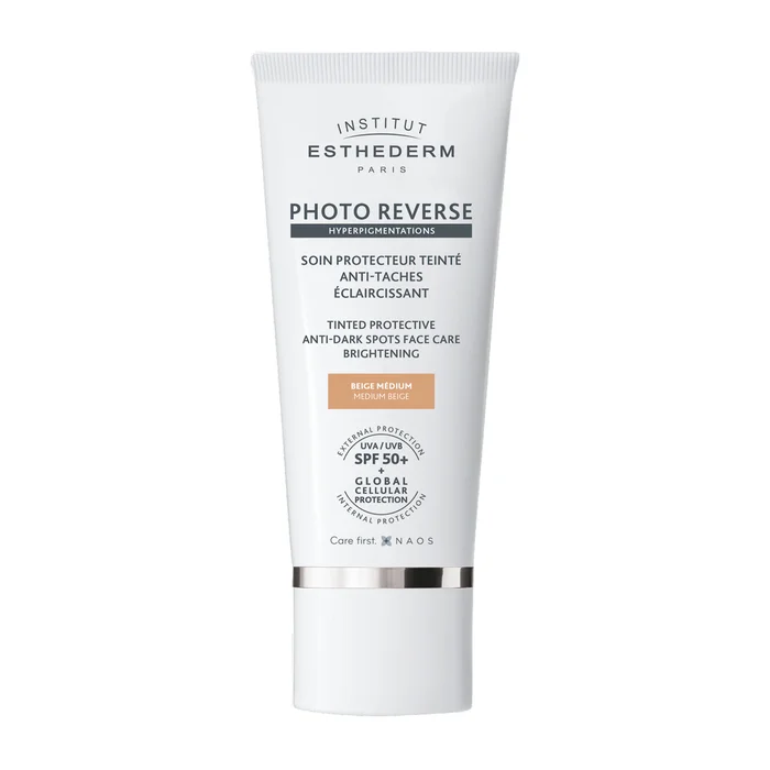 Photo Reverse – Soin Protecteur Éclaircissant Anti-Tâches – Teinté Beige Medium 50 ml
