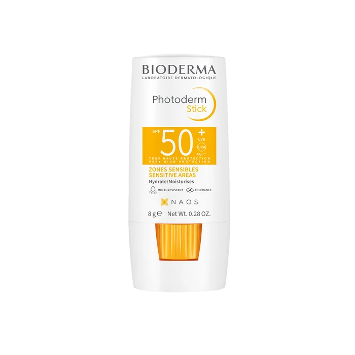 PHOTODERM SPF50+ – Stick Zones Sensibles Très Haute Protection 8g