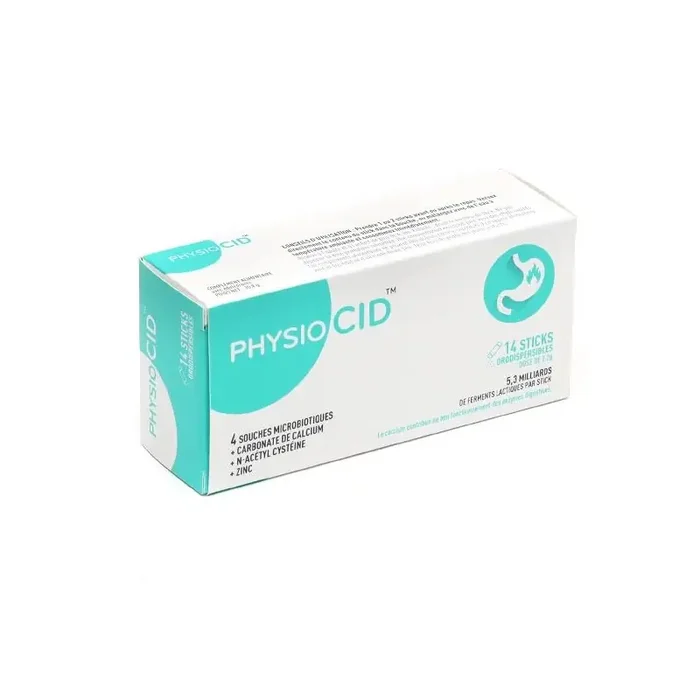 PHYSIOCID MICROBIOTIQUES 14 STICKS IMMUBIO