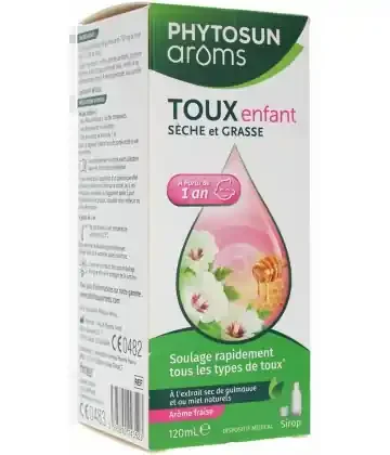 Phytosun Aroms Sirop Enfant Toux Sèche et Grasse