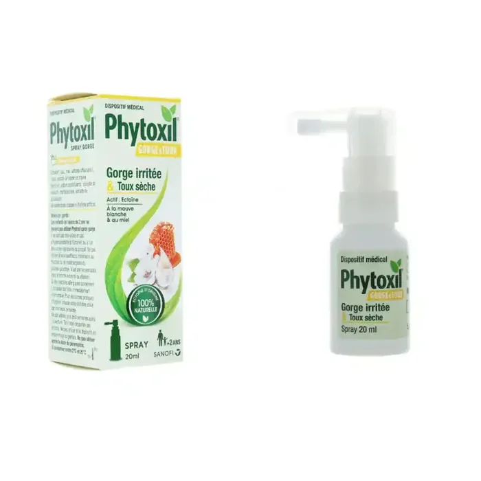 PHYTOXIL SPRAY GORGE IRRITEE ET TOUX SECHE 20ML SANOFI