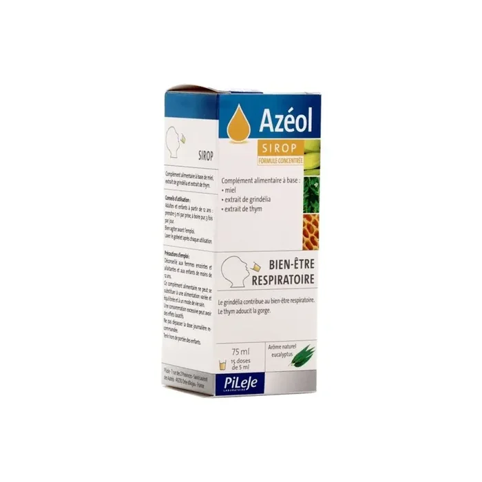 Pileje Azeol bien etre respiratoire sirop 75ml