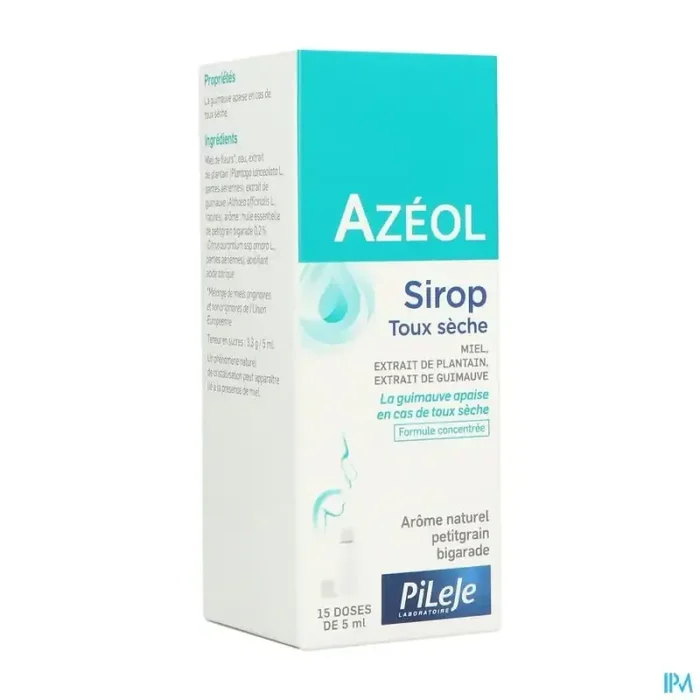 Pileje azeol sirop toux seche 75ml