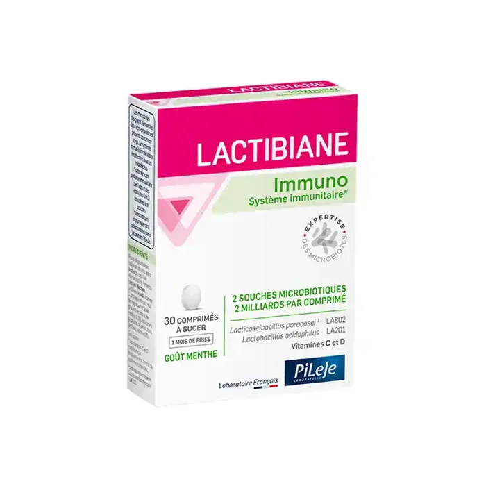 Pileje Lactibiane Immuno 30 comprimes