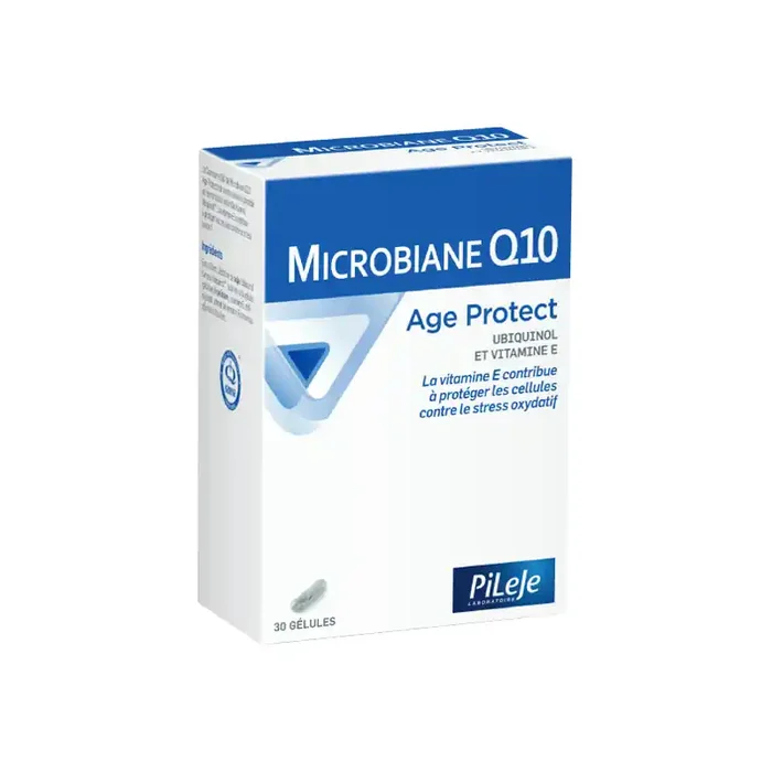 Pileje Microbiane Q10 age protect 30 gelules