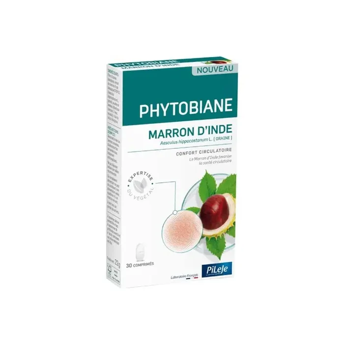 Pileje Phytobiane Marron d‘Inde 30 comprimes