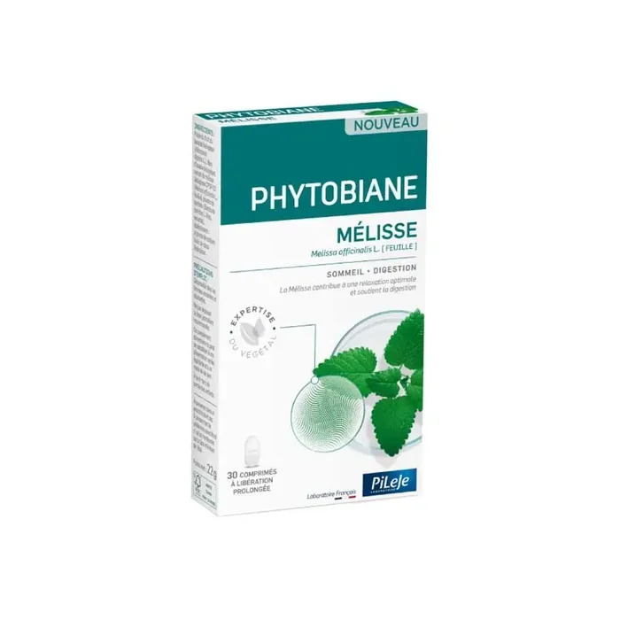 Pileje Phytobiane Melisse 30 comprimes