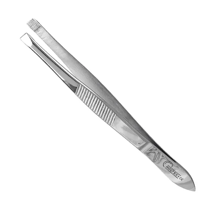 Pince à épiler mors carrés Hunter – 8 cm