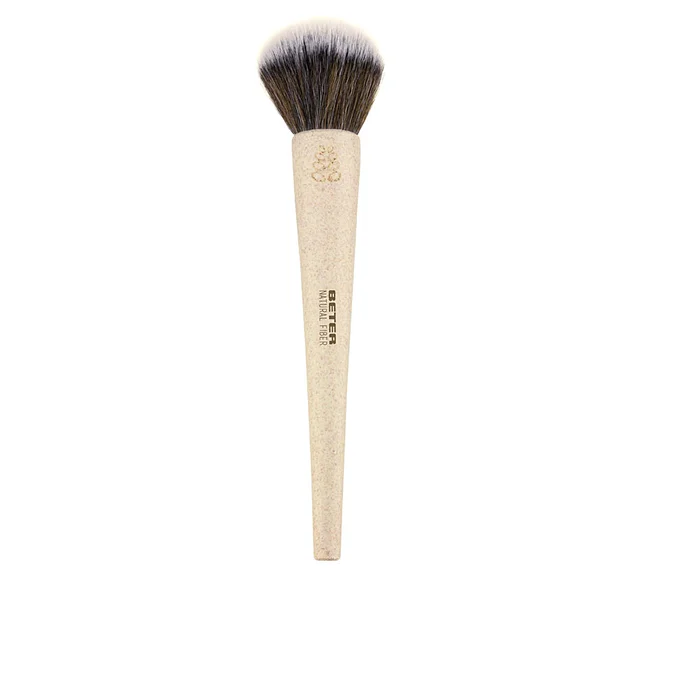 PINCEAU DE MAQUILLAGE fibre de poudre naturelle #beige 1 u