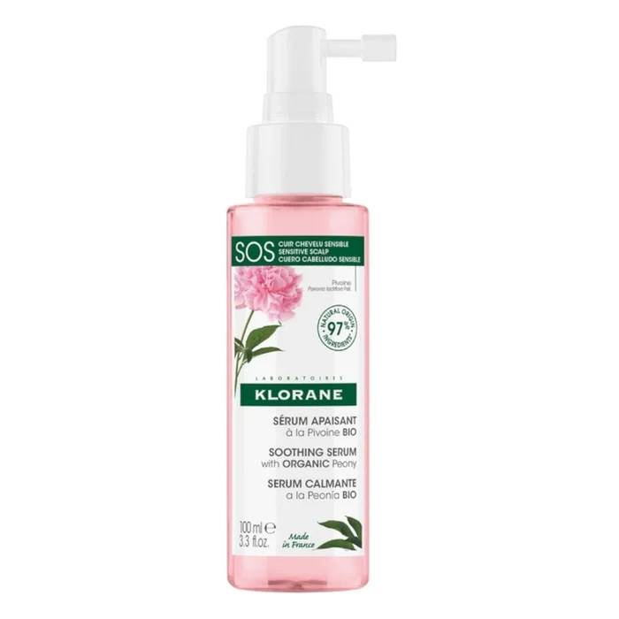 Pivoine Bio – Sérum Apaisant – Cuir chevelu irrité – 100 ml