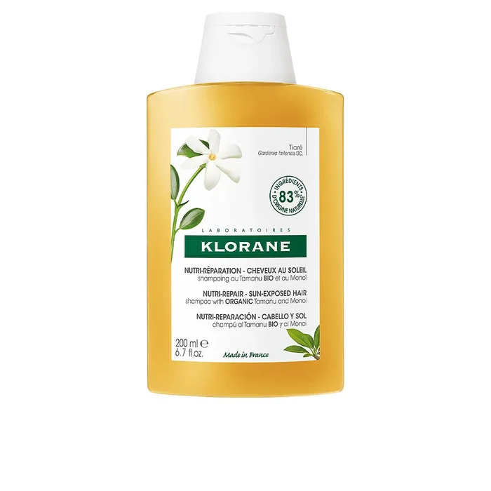 POLYSIANES MONOÏ Y TAMANU BIO shampoo nutriente 200 ml