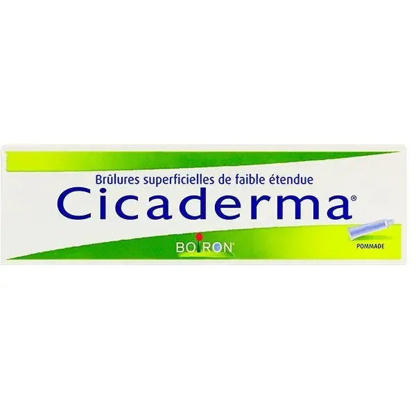 Pommade Cicaderma – Brûlures superficielles faible étendue – Tube 30g