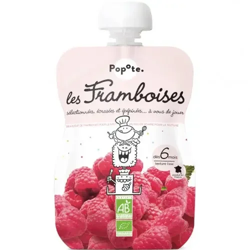 POPOTE GOURDE Les Framboises – 120g