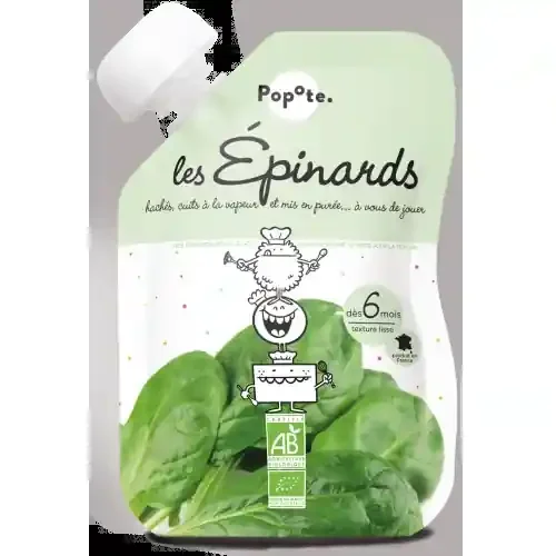 POPOTE GOURDE Spinach – 120g