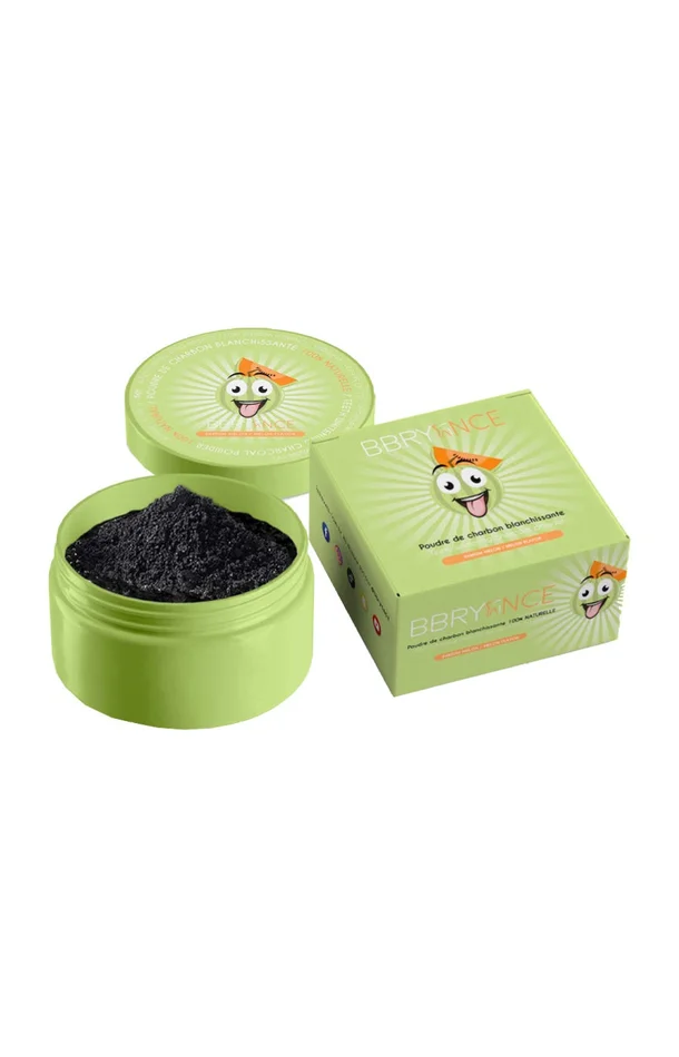Poudre de charbon blanchissante 100% naturelle – Melon – 30 g
