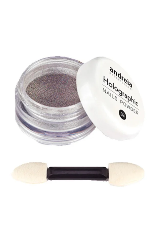 Poudre holographique – Ongles