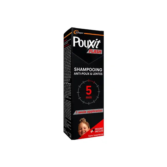 Pouxit Flash shampooing anti-poux & lentes 100ml