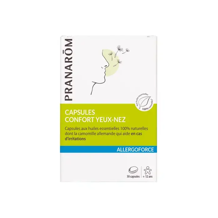 Pranarom Allergoforce confort yeux-nez 30 capsules