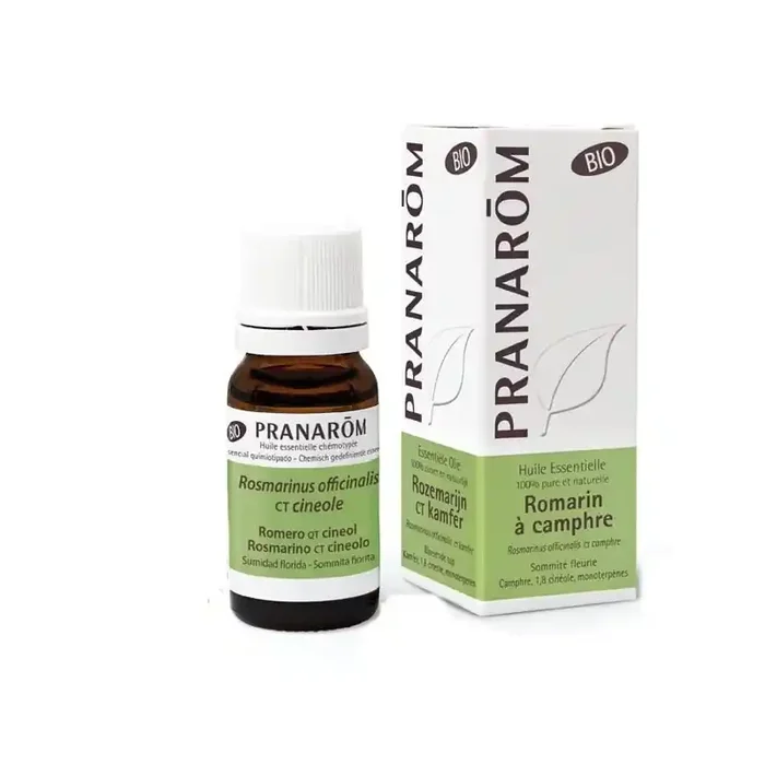 Pranarom huile essentielle romarin a camphre 10ml