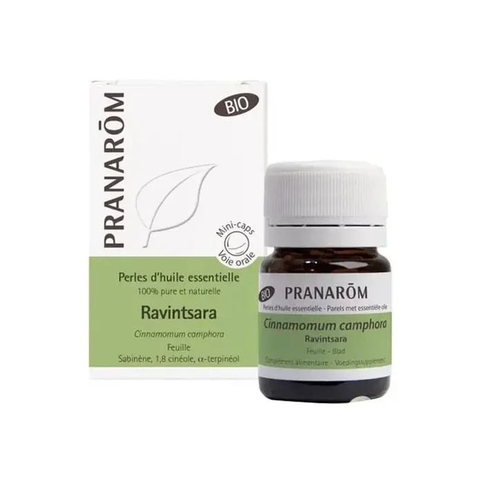Pranarom Ravintsara 60 Perles d‘huile essentielle bio