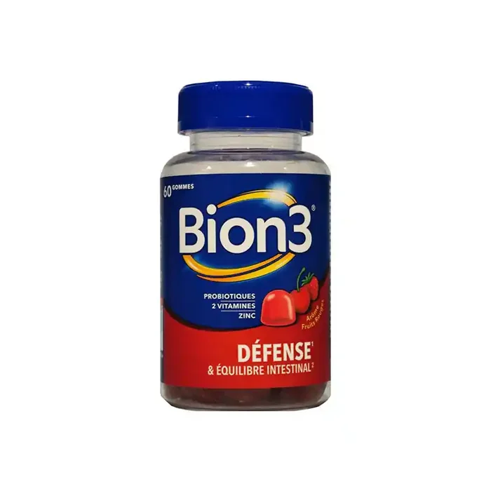 Procter & Gamble Bion 3 defense et equilibre intestinal fruits rouges 60 gommes