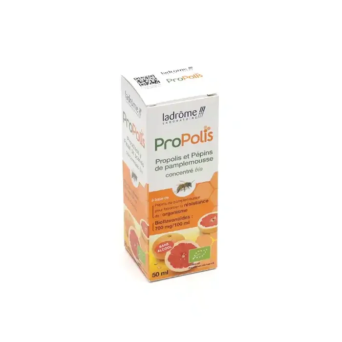 PROPOLIS PÉPINS DE PAMPLEMOUSSE CONCENTRÉ BIO 50ML LADRÔME